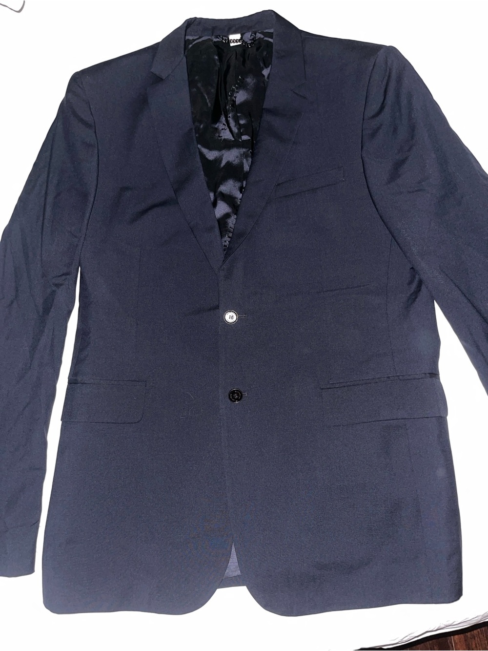 Burberry Men's Dark Navy Two-Button Sport Coat
